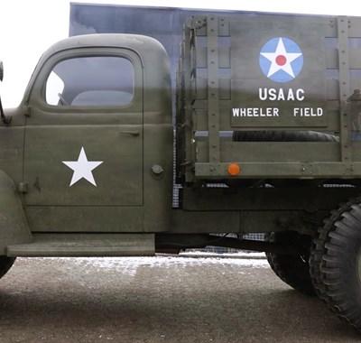 På DBA: Ammunitionsbil fra Pearl Harbor