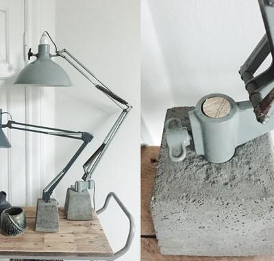 DIY: Lampefod i beton - en nem guide
