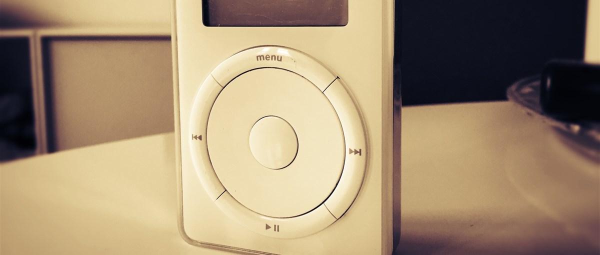 Retro MP3 - Den originale iPod i glas og ramme