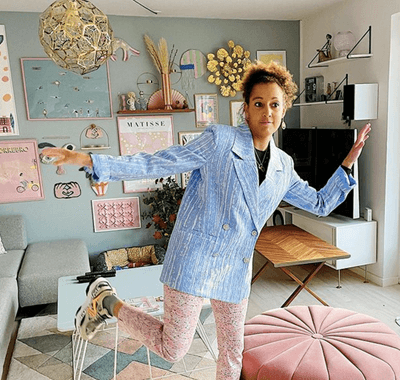 Maria Regina har forvandlet en 70’er-villa til en hip pasteldrøm