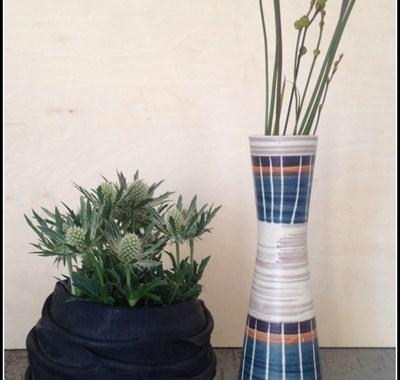 Brugte vaser skaber stemning