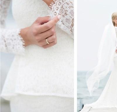 Anita tog et rengøringsjob og fik råd til brudekjolen: Nu kan kjolen blive din til halv pris